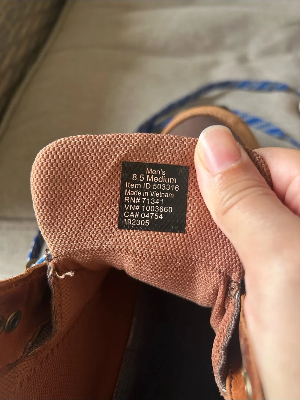 L.L. Bean Brown and Blue Men's Chukka Boots waterproof